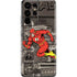 DC Comics The Flash Vintage Action pose pattern Galaxy S21 Ultra 5G Skin